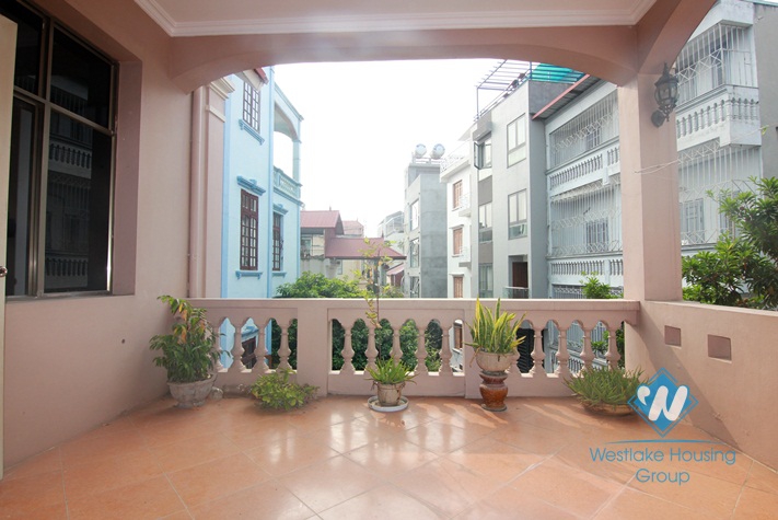 A 4 bedroom house for rent in Au Co, Tay Ho, Ha Noi